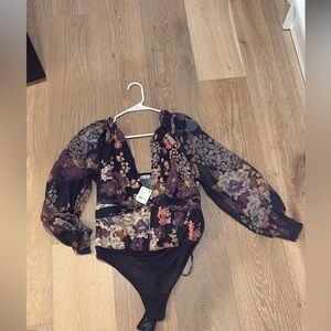 Free People body suit NWT